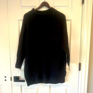 Top shop black sweater dress